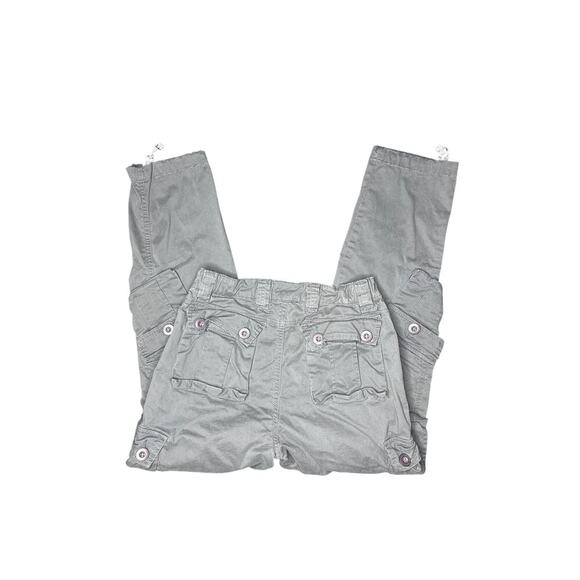MUSTWAYI Women’s Cargo Joggers – Size 26, Grey - Picture 7 of 9